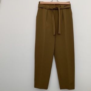 Topshop- Olive Green Dress Pant